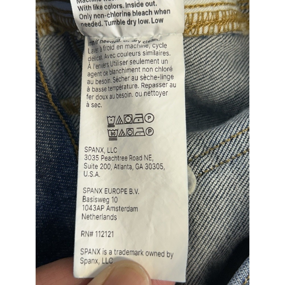 Spanx Shape EveryWear Flare Jeans Pull-On Casual Size XL Style 21164Q Slimming - Picture 8 of 9